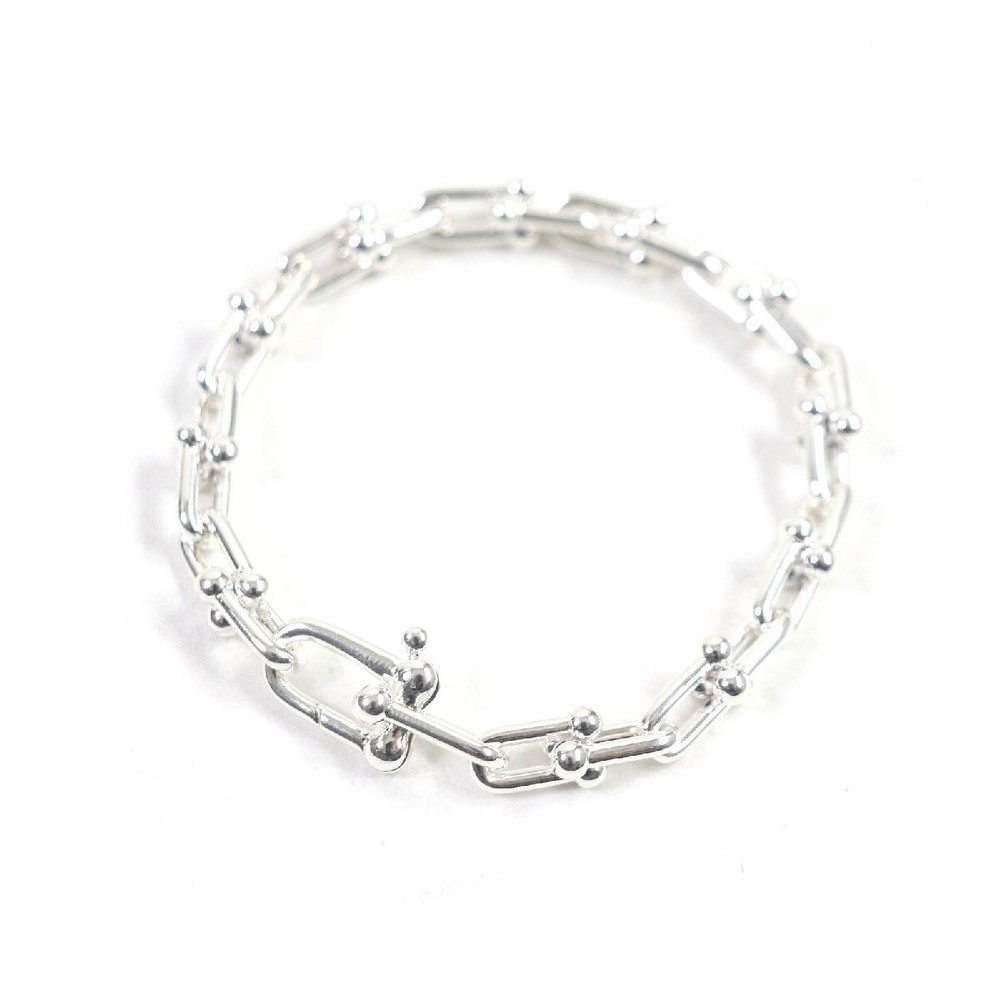 Tiffany & Co.    HardWear Small Link Bracelet SV925 silver weight 16.8g 318506