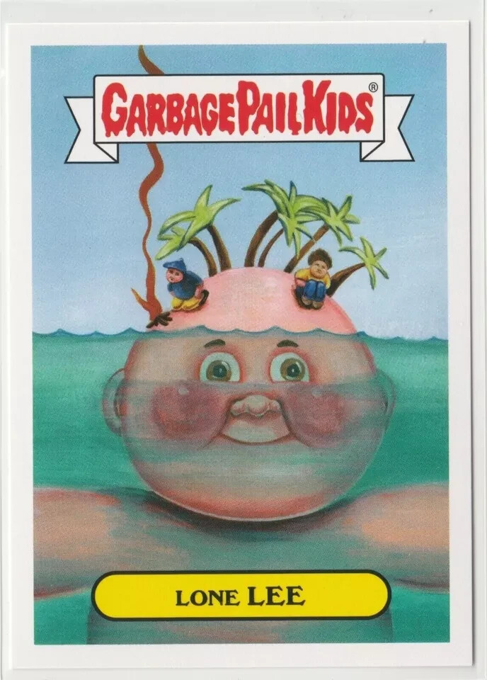 Lone Lee #12b Garbage Pail Kids GPK 2016 Prime Slime Trashy TV Trading Card