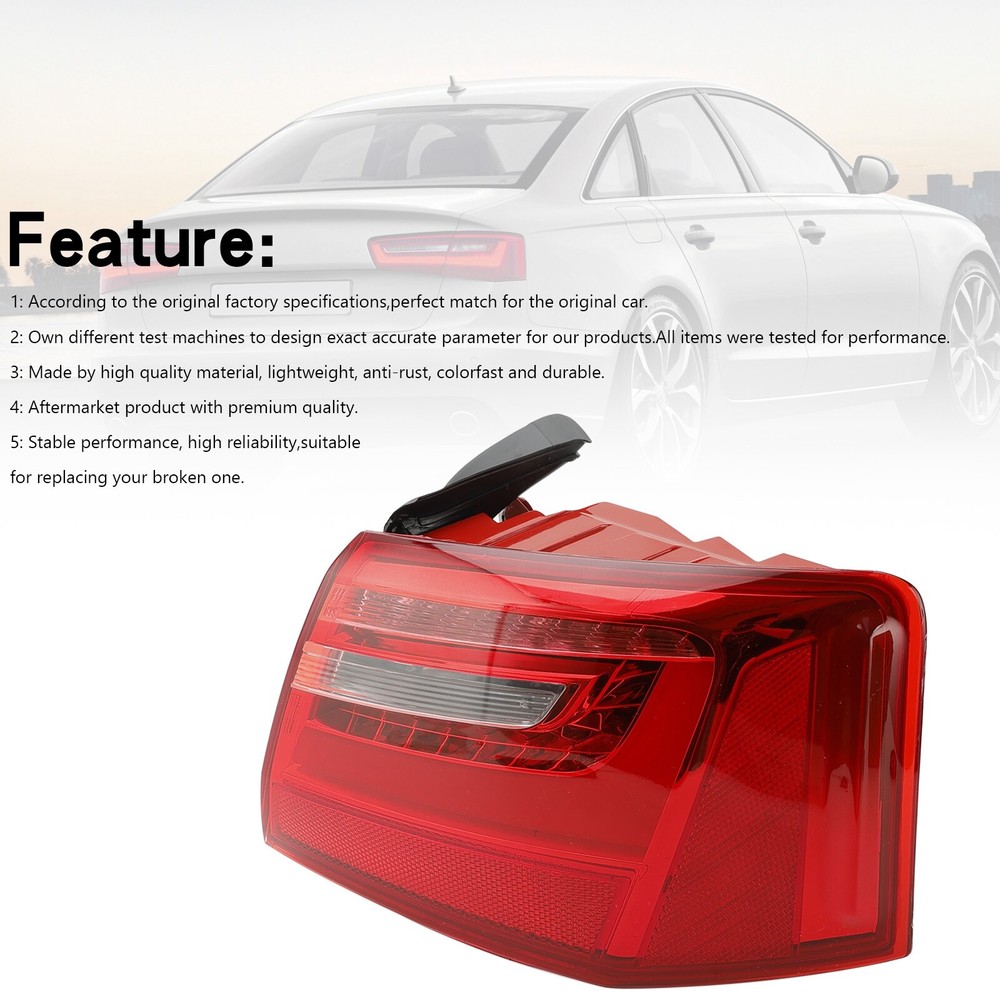 Car Right Outer LED Taillight Brake Light 4GD945096 For AUDI A6 2012-2015