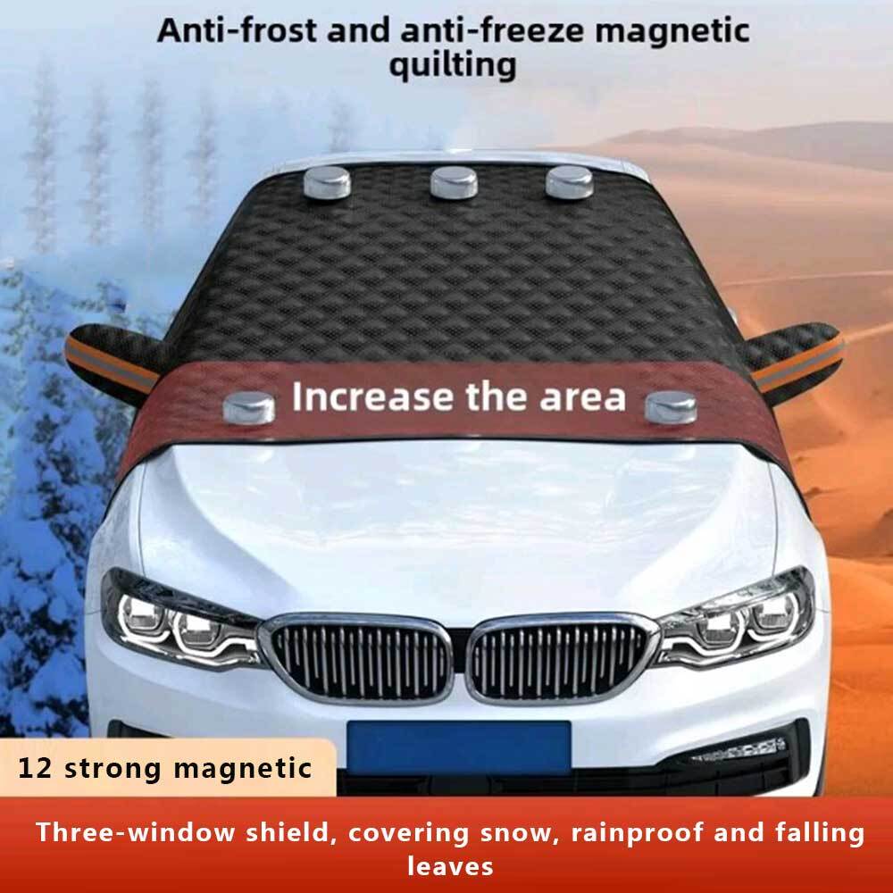 Magnetic Winter Car Windshield Snow Cover Anti-Freeze Sun Visor Accessories Shield