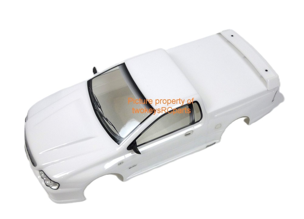 1:10 RC Painted Body Shell - Ford FPV Ute Pick Up 200mm suit drift -WHITE