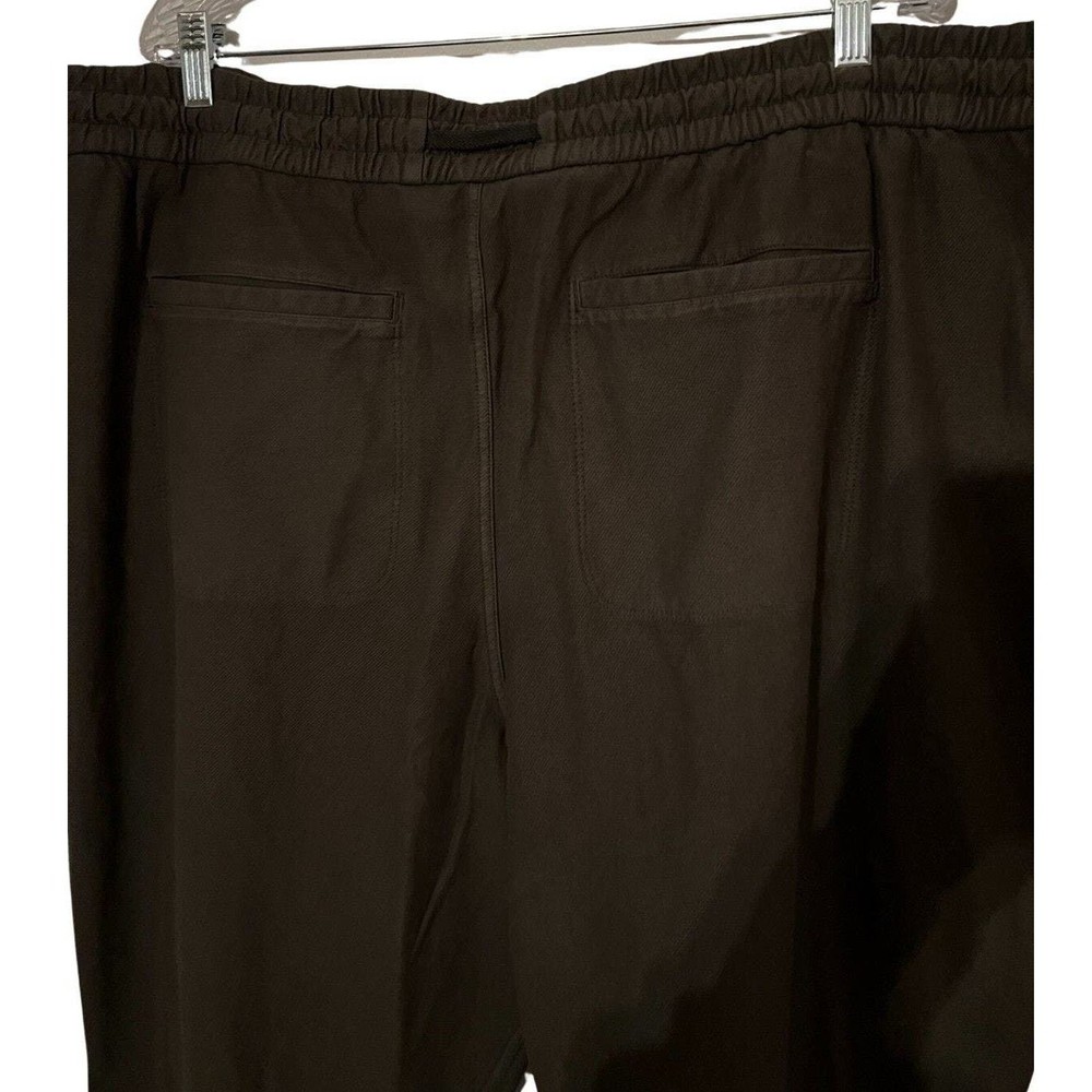 Athleta Farallon Black Organic Cotton Tapered Jogger Women’s Size 3X Pull-On NEW