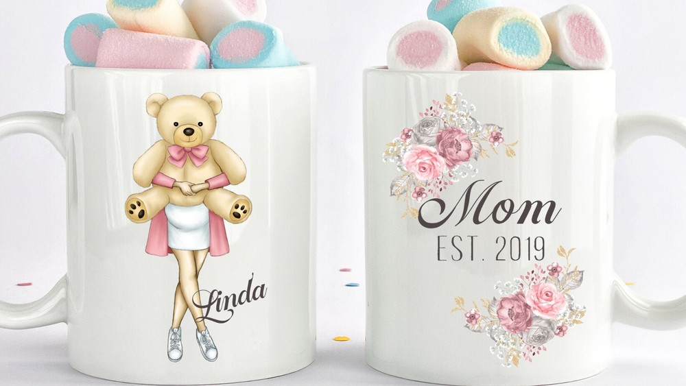 Custom Pregnancy Coffee Mug New Mom Gift Mom Coffee Mug Pregnancy Gift