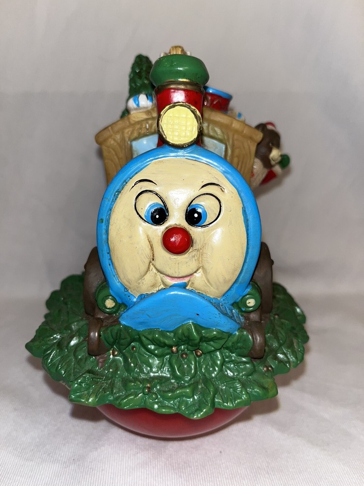 Christmas Motion Decorative Ball Train Toy Gift Carrier AMC NY Works