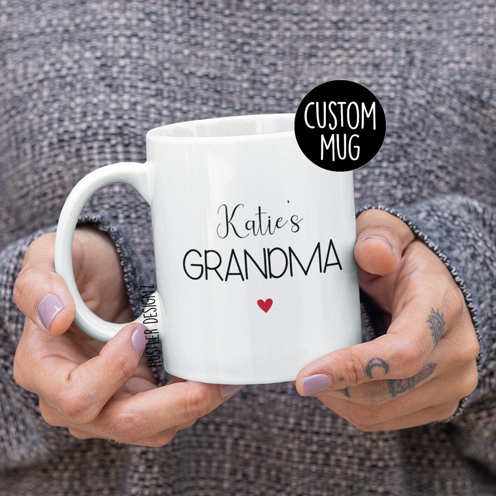 Grandma Gift Personalized Mug Grandma Mug New Grandma Gift Gift For Grandma