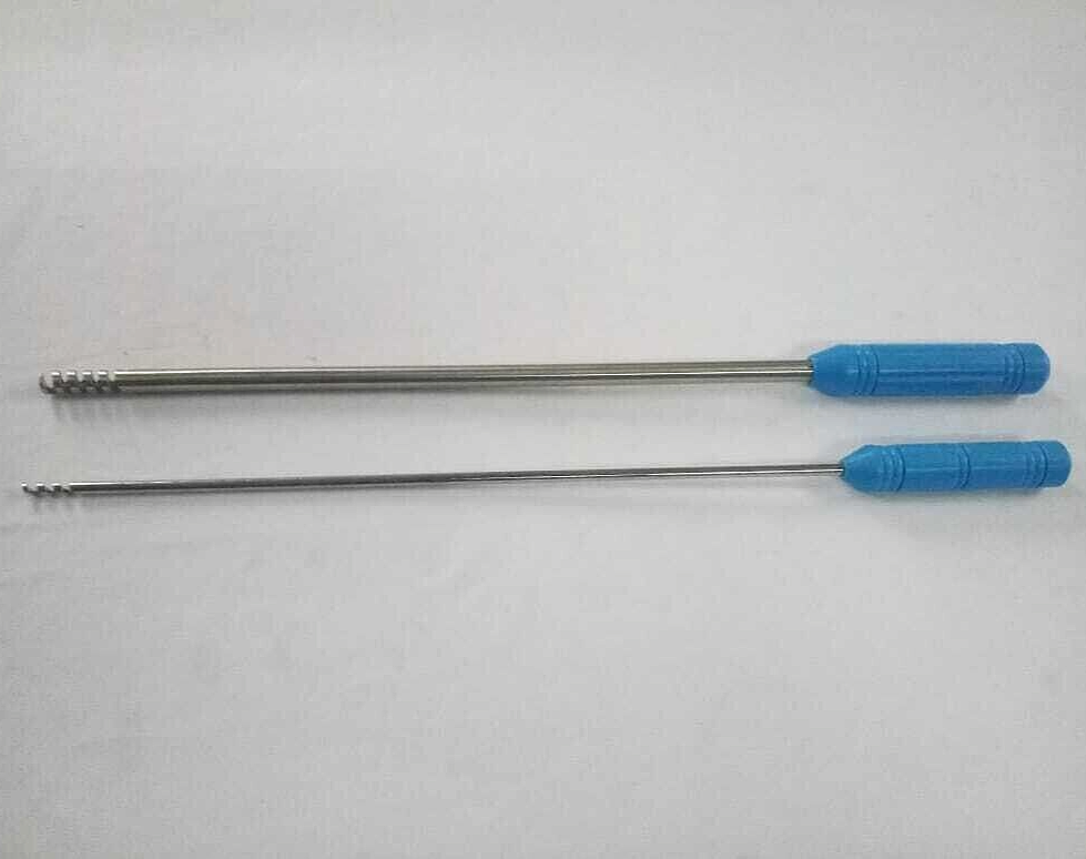 2pc 10mm 5mm 330mm Laparoscopic Myoma Screw Surgical Endoscopy Set