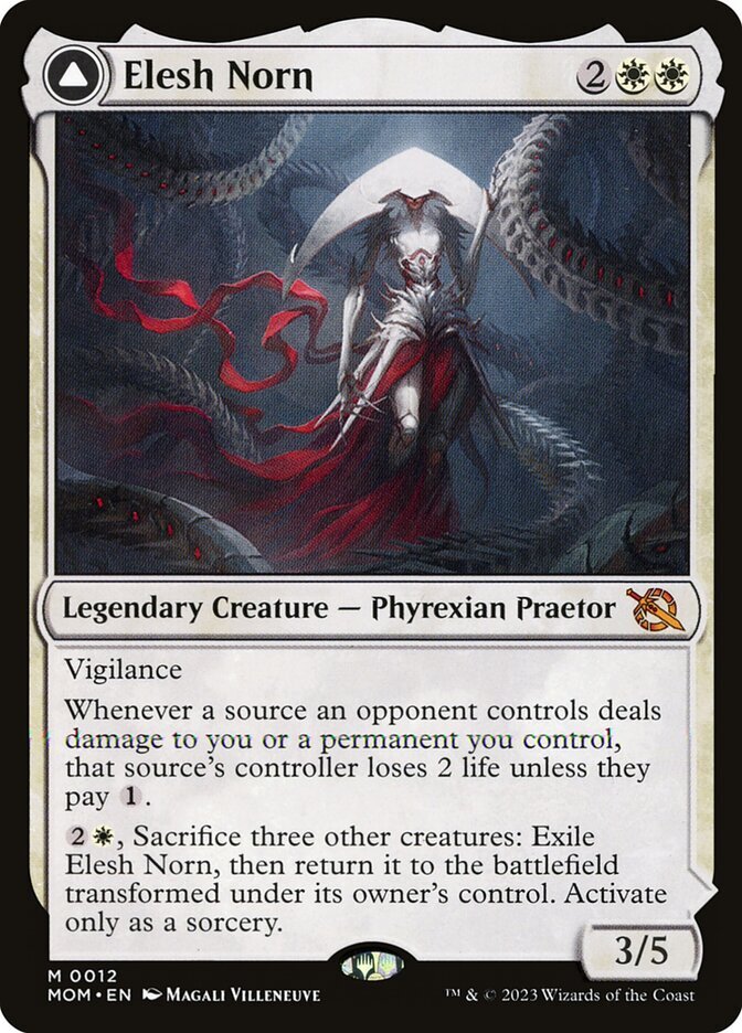 Elesh Norn // The Argent Etchings (012) March of the Machine MOM MTG Magic