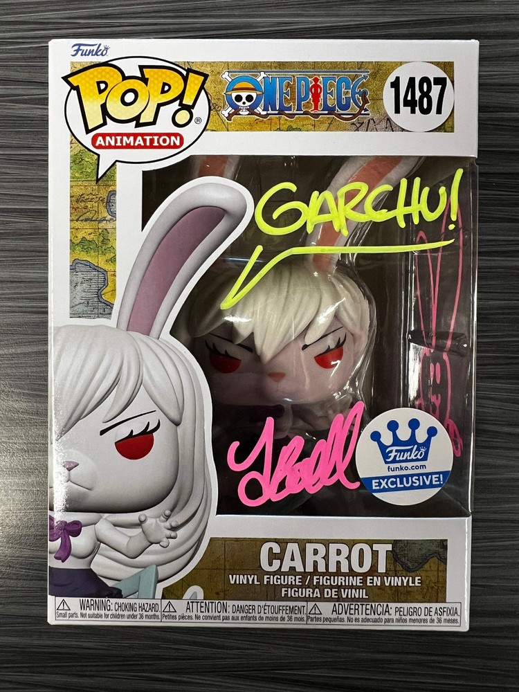 Funko POP! Animation: One Piece - Carrot (Funko)(Signed/Tia Ballard/Prime) #1487