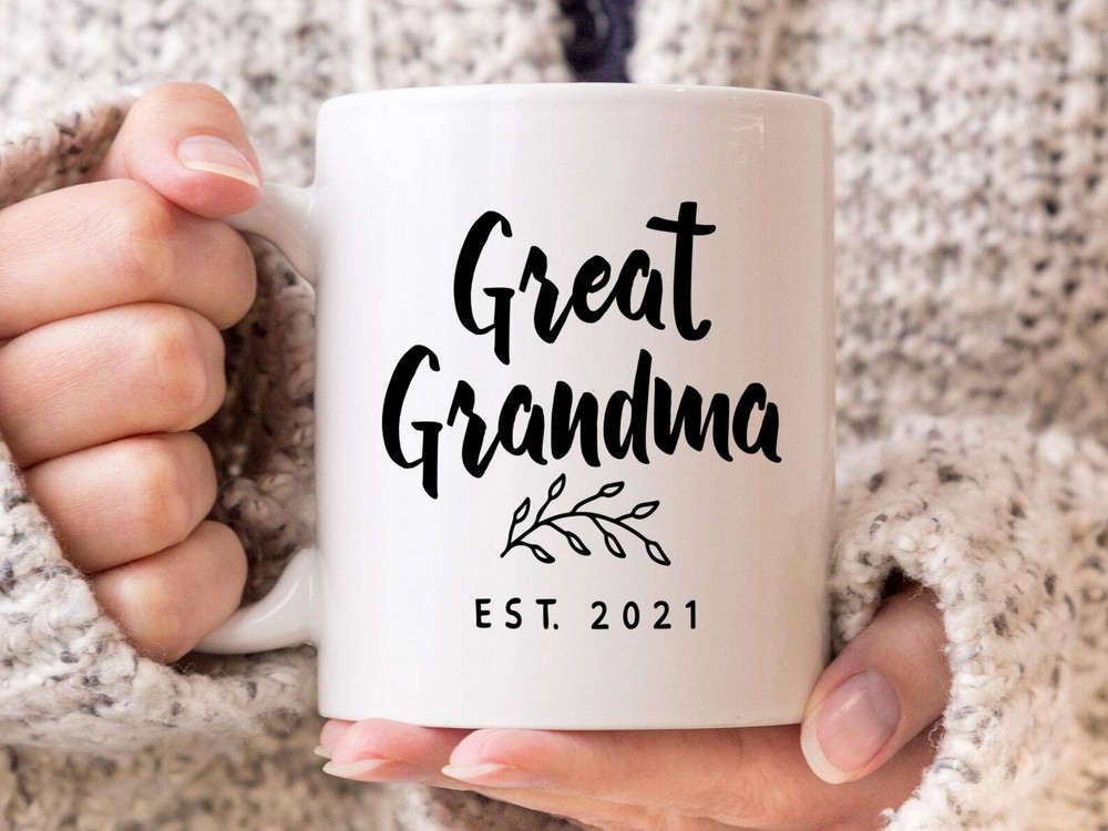 Great Grandma Coffee Mug Pregnancy Announcement Coffee Mug Custom Gift To