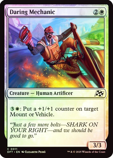 Daring Mechanic 11 Foil NM MTG Aetherdrift Magic