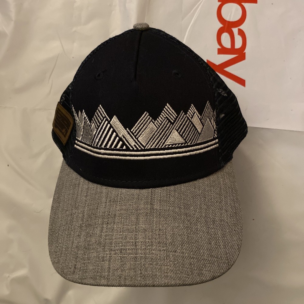 Durango Mesh Back SnapBack Hat Mountain Embroidery by Locale
