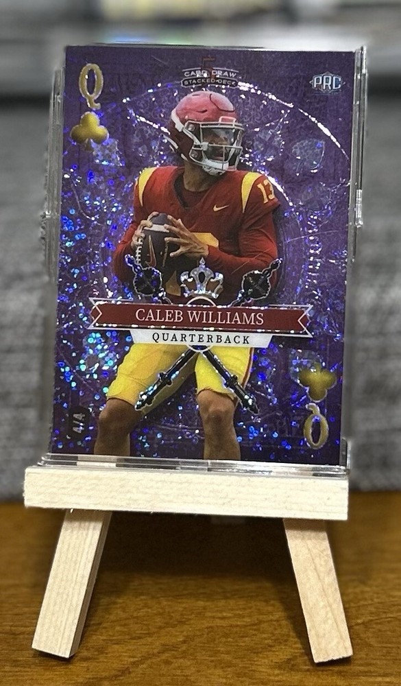 2023 Wild Card 5 Card Draw Caleb Williams RC 4/4