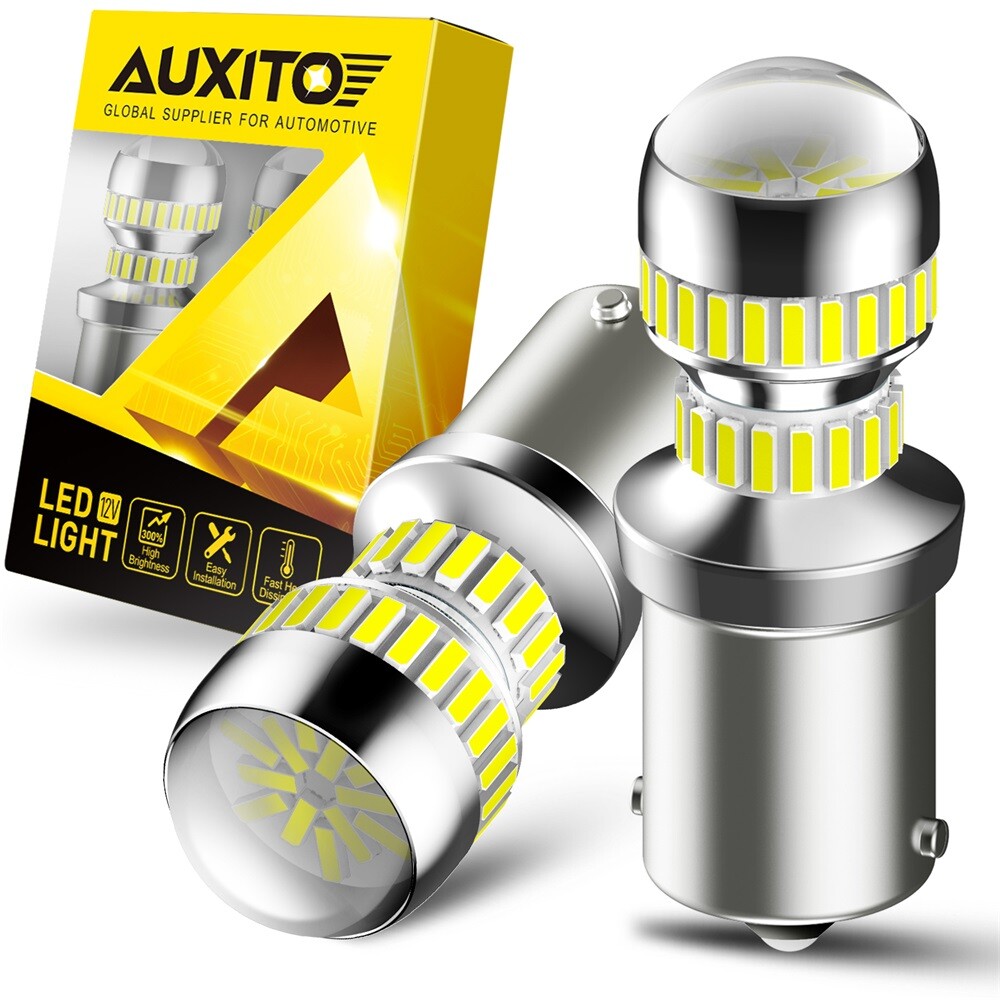 AUXITO 2X LED Reverse Backup Light Bulbs 1156 7506 P21W 6000K Cool White Bright