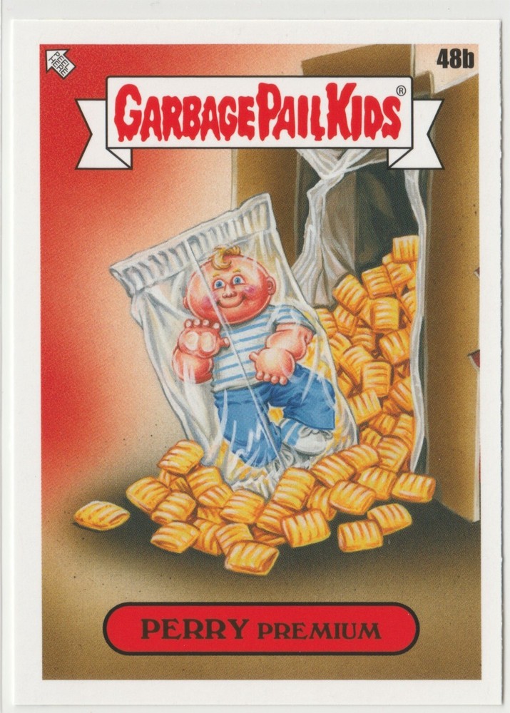 Perry Premium #48b Garbage Pail Kids GPK 2021 Food Fight Trading Card