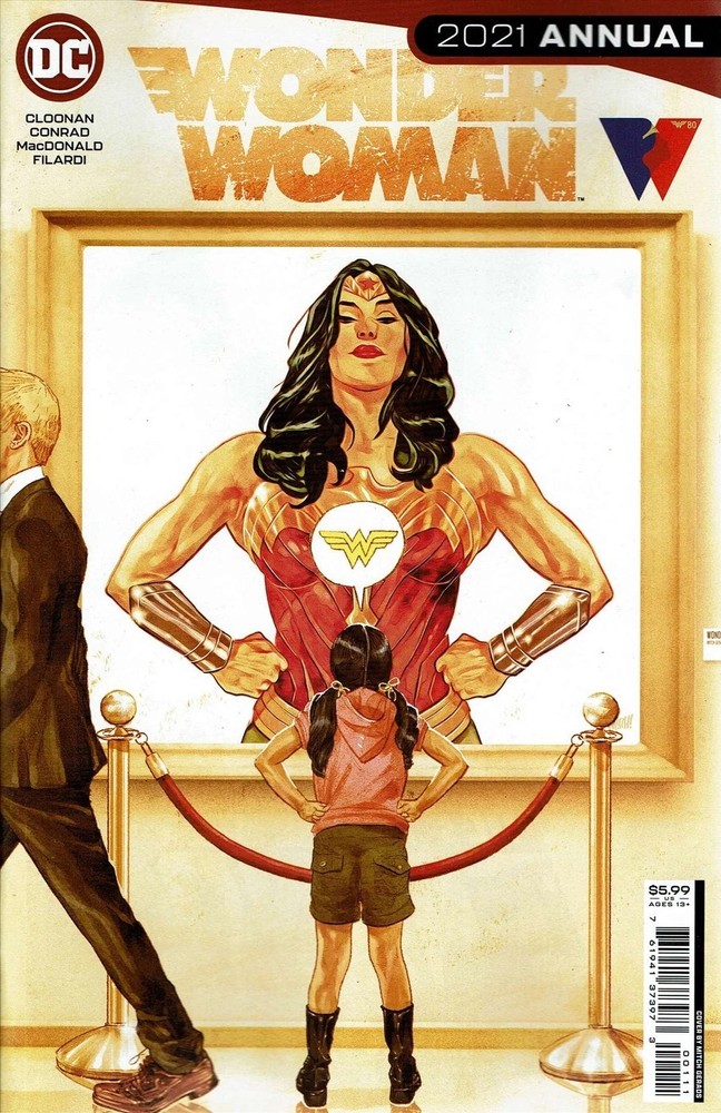 Wonder Woman Comic 1 Annual First Print Cover A Gerads 2021 Conrad Cloonan DC