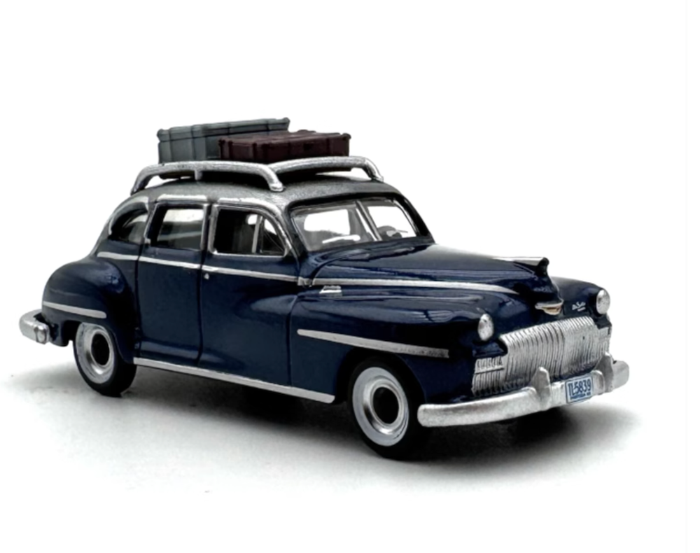 BN 1:87 Desoto Station Wagon Vintage Classic Sports Model Diecast Metal Car