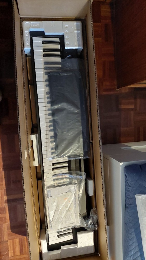 Yamaha P-145B 88-Key Digital Piano with Graded Hammer Action and Authentic Sound