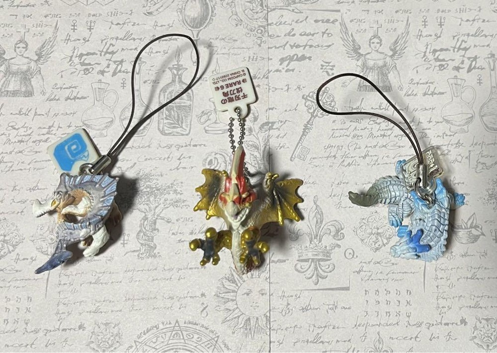 Monster Hunter Anime Mascot 3-Piece Set Featuring Iconic Characters