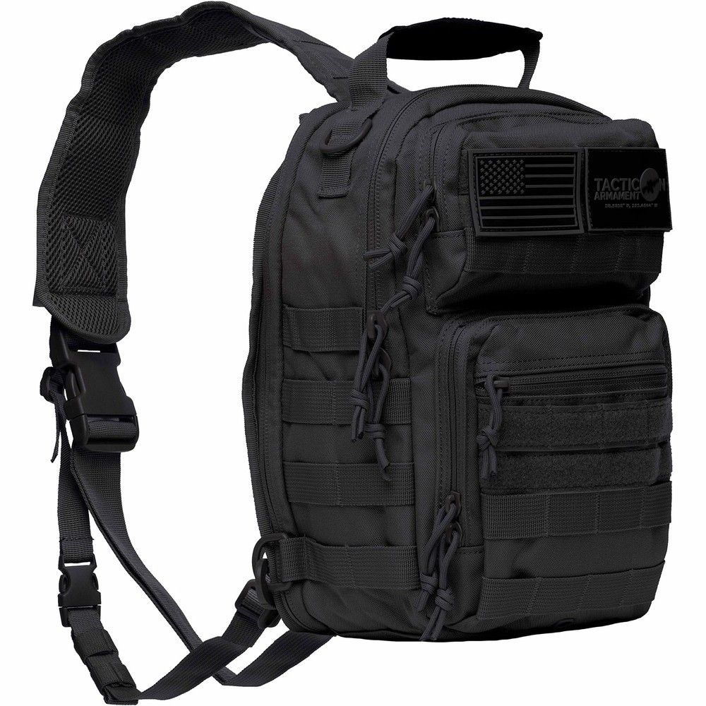 BattlePack Lite Tactical Waterproof Sling Pack Designed by Combat Veteran