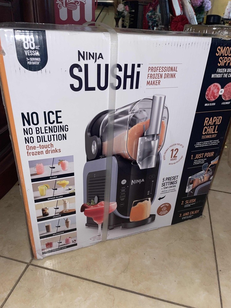 Ninja SLUSHi 5 in 1 88 Oz Professional Frozen Drink Maker FS301 *Ready To Ship*