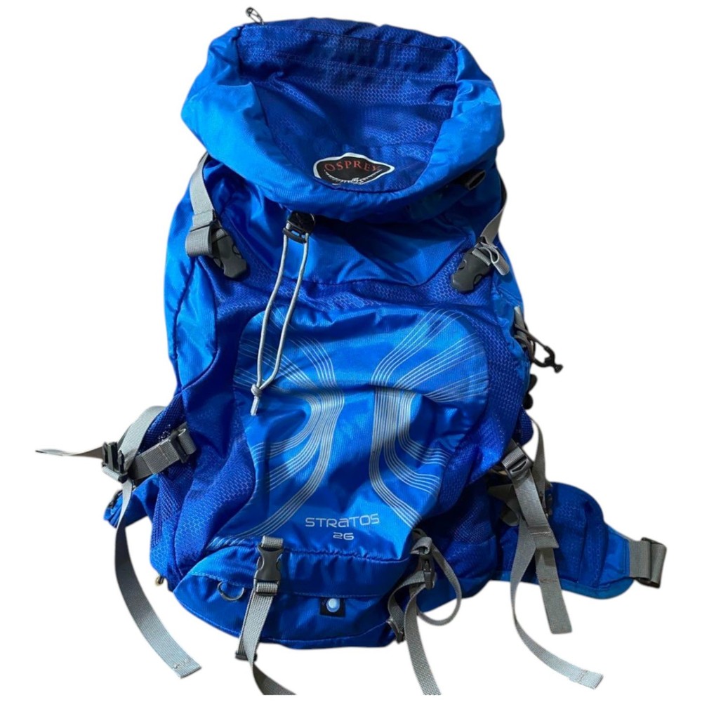 Osprey Stratos 26L Blue Hiking Backpack Pre-Owned