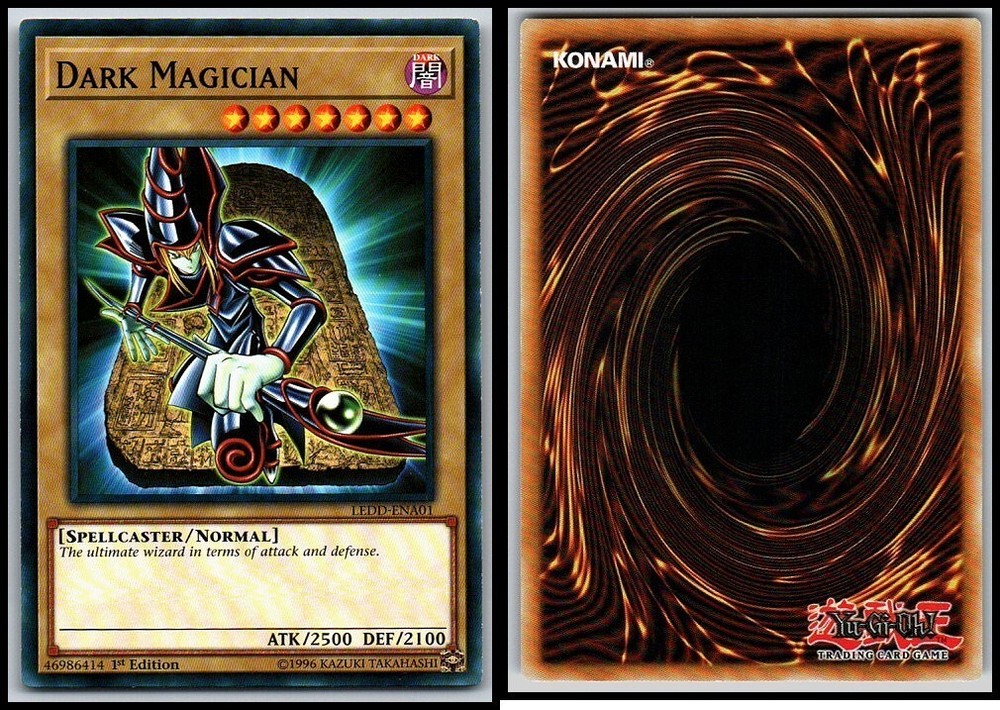 Dark Magician LEDD-ENA01 1st Edition YuGiOh Ultra Rare Card