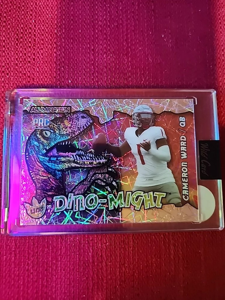 Cameron Ward 2023 Wild Card Dino-Mmight  Silver Shock 11/15 RC