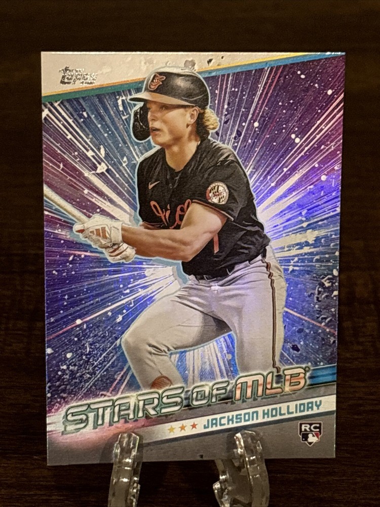 Jackson Holliday Stars Of MLB Rookie RC 2024 Topps Update Card #SMLB-83 Orioles
