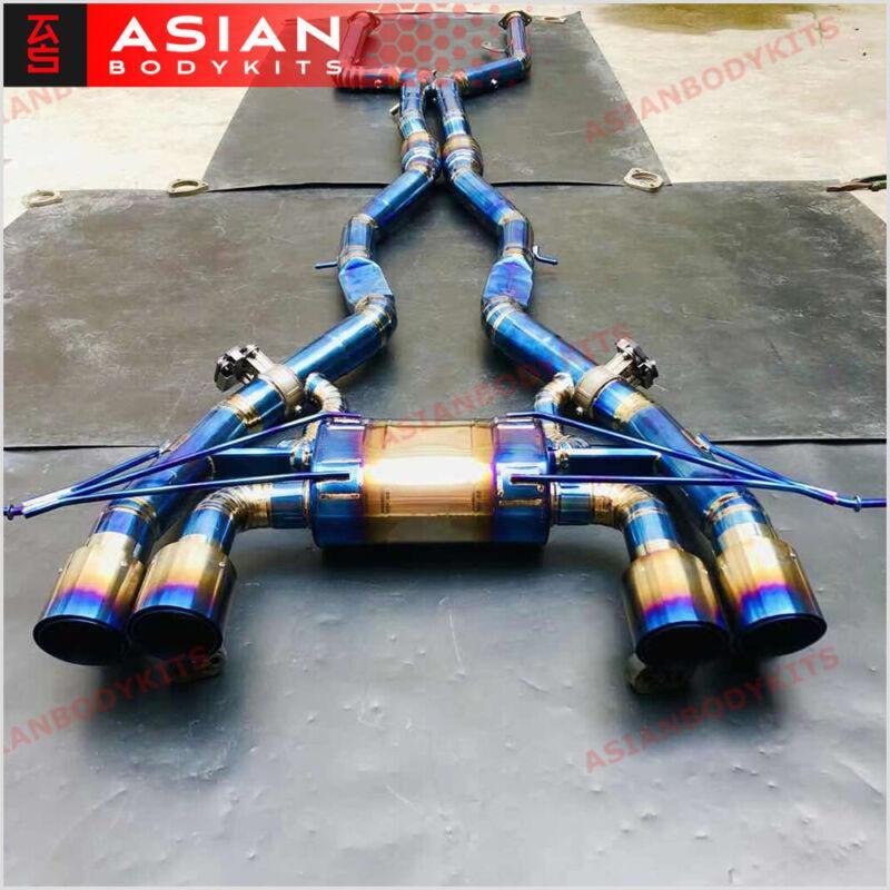 TITANIUM VALVED CATBACK EXHAUST for BMW M3 G80 M4 G82 2021+ 3.0L