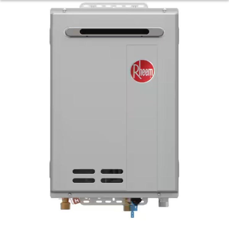 Rheem Tankless Water Heater Natural Gas 9.5 GPM Outdoor SMART Wi-Fi ECO200XELN-3
