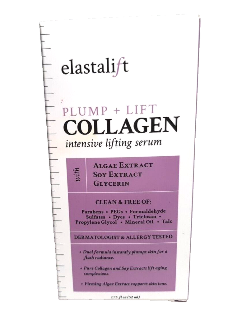 Elastalift Collagen Lifting Serum 1.75 Oz 52 ml Anti Aging Non Greasy Skin Care