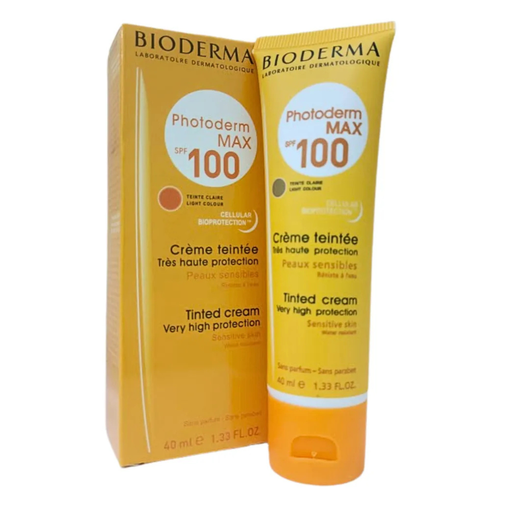 BIODERMA PHOTODERM MAX SPF100 Tinted Light Cream Sunscreen 40ml