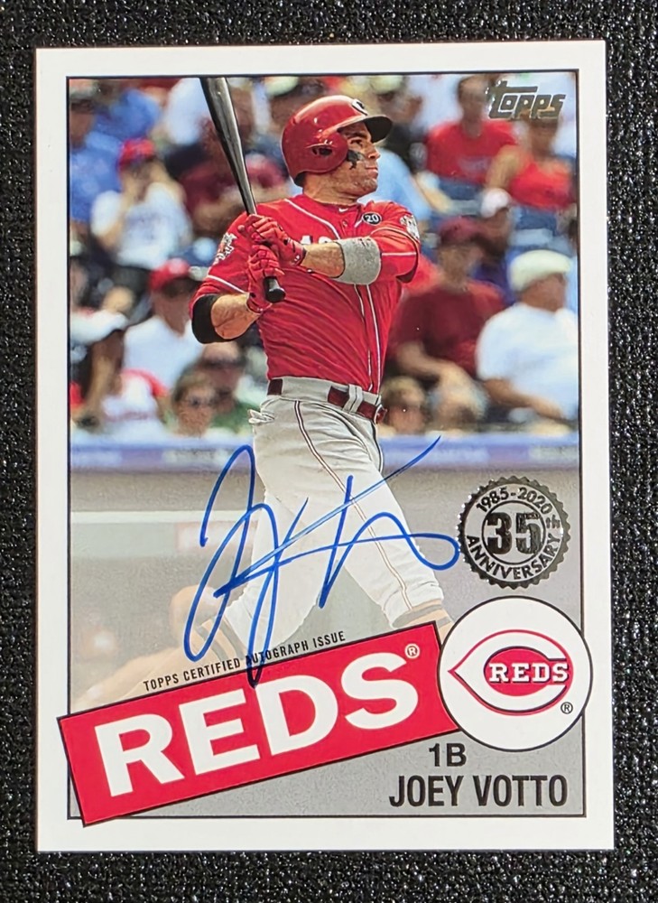 A 2020 TOPPS 35TH ANNIVERSARY  JOEY VOTTO CERTIFIED AUTOGRAPH ISSUE -REDS