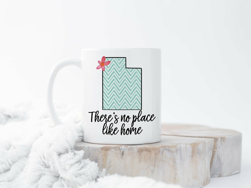 Custom Home State Mug Custom Utah Mug Personalized Utah Mugs Custom State Mug
