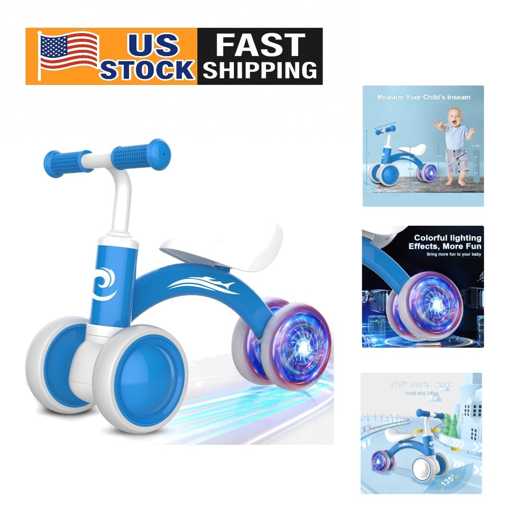 Lightweight & Fun Baby Balance Bike for 1--Old - Easy to Assemble, Safe Play