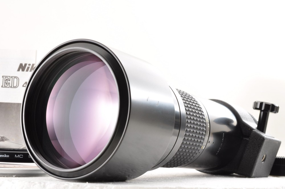 Nikon AIS Nikkor 400mm F5.6 IF ED Telephoto Manual Focus Lens with Filter Exc+5 Condition