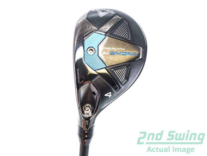 Callaway Paradym Ai Smoke HL 4 Hybrid 21° Stiff Graphite Left-Handed 40.5in Mint