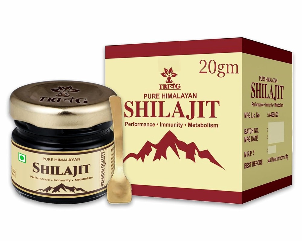 Pure 100% Himalayan Shilajit Soft Resin Organic Potent Fulvic Acid