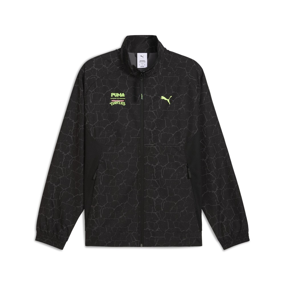 PUMA  X Teenage Mutant Ninja Turtles Pumatech Relaxed Full Zip Track Jacket Mens