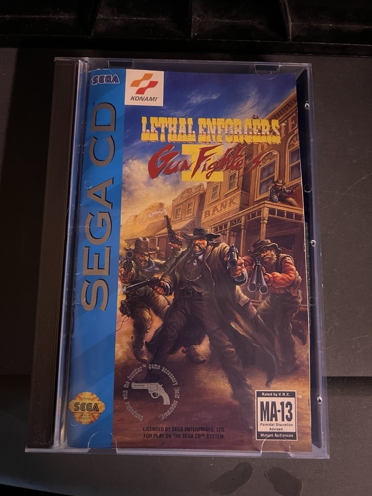 Lethal Enforcers II: Gun Fighters (Sega CD, 1994)