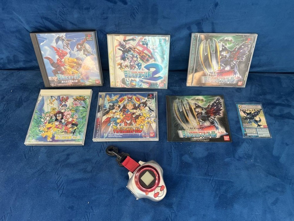 Dark Bulk Digimon Games & CDs Bundle Sale  