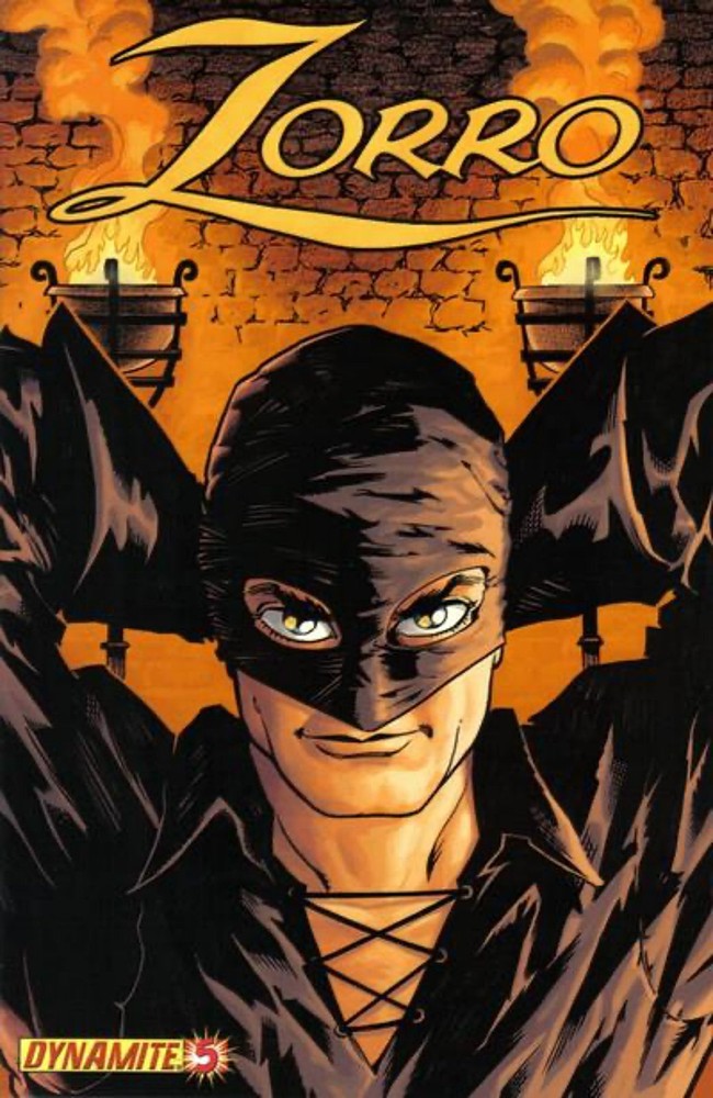 Zorro #5 Matt Wagner Cover (2008-2010) Dynamite Comics