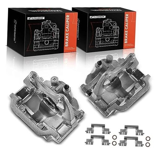 Disc Brake Caliper Assembly with Bracket Compatible Rear Driver and Passenger