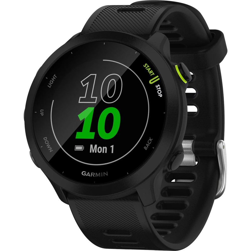 Garmin Forerunner 55 GPS Running Watch in Sleek Black Design