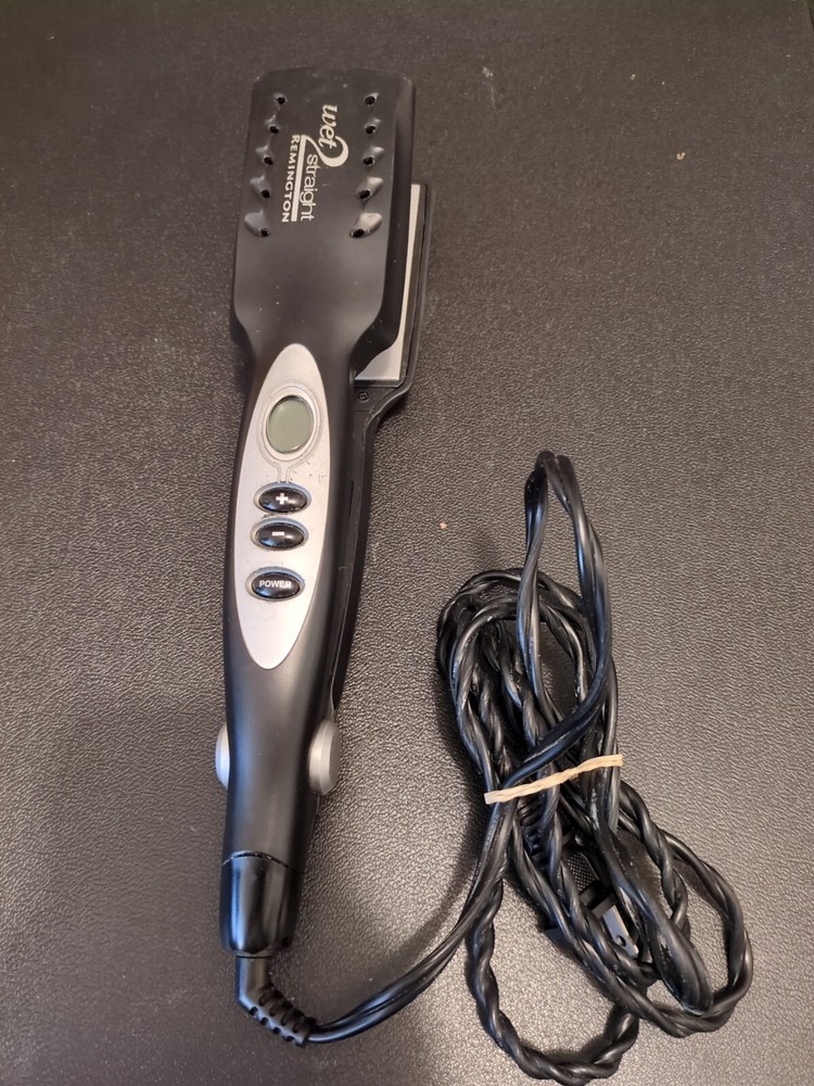 Remington Wet 2 Straight Flat Iron 1.75” Hair Straightener S-8001 Purple Digital