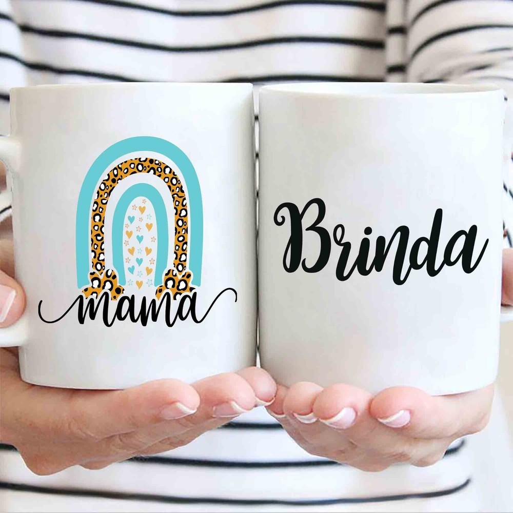 Personalized Mama Mug - Custom Ceramic Mother's Day Gift for Mom