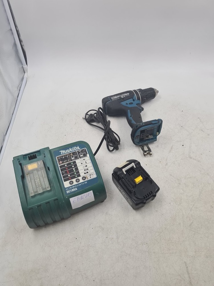 Lot of 3 Makita Cordless Tools DHP482 - For Parts/Repair