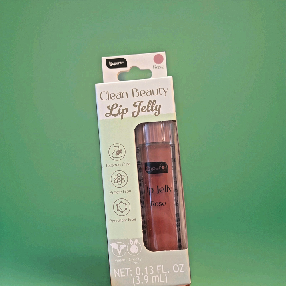 b.pure Clean Beauty Lip Gloss Jelly - Rose
