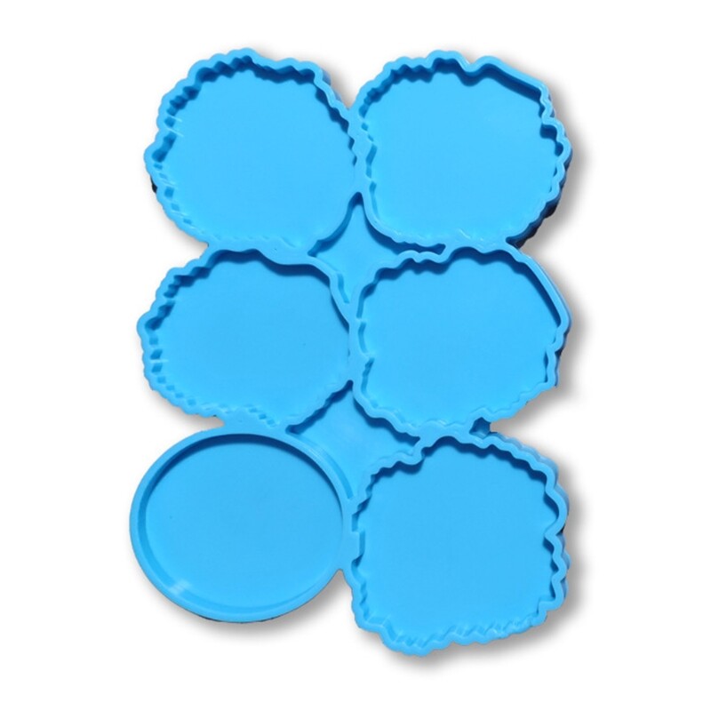 DIY Epoxy Resin Mold for Irregular Circle Decoration Trays – Silicone Mould