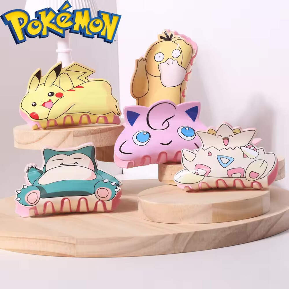 Pokemon Hair Claw Clip Cute Cartoon Character Hair Accessory